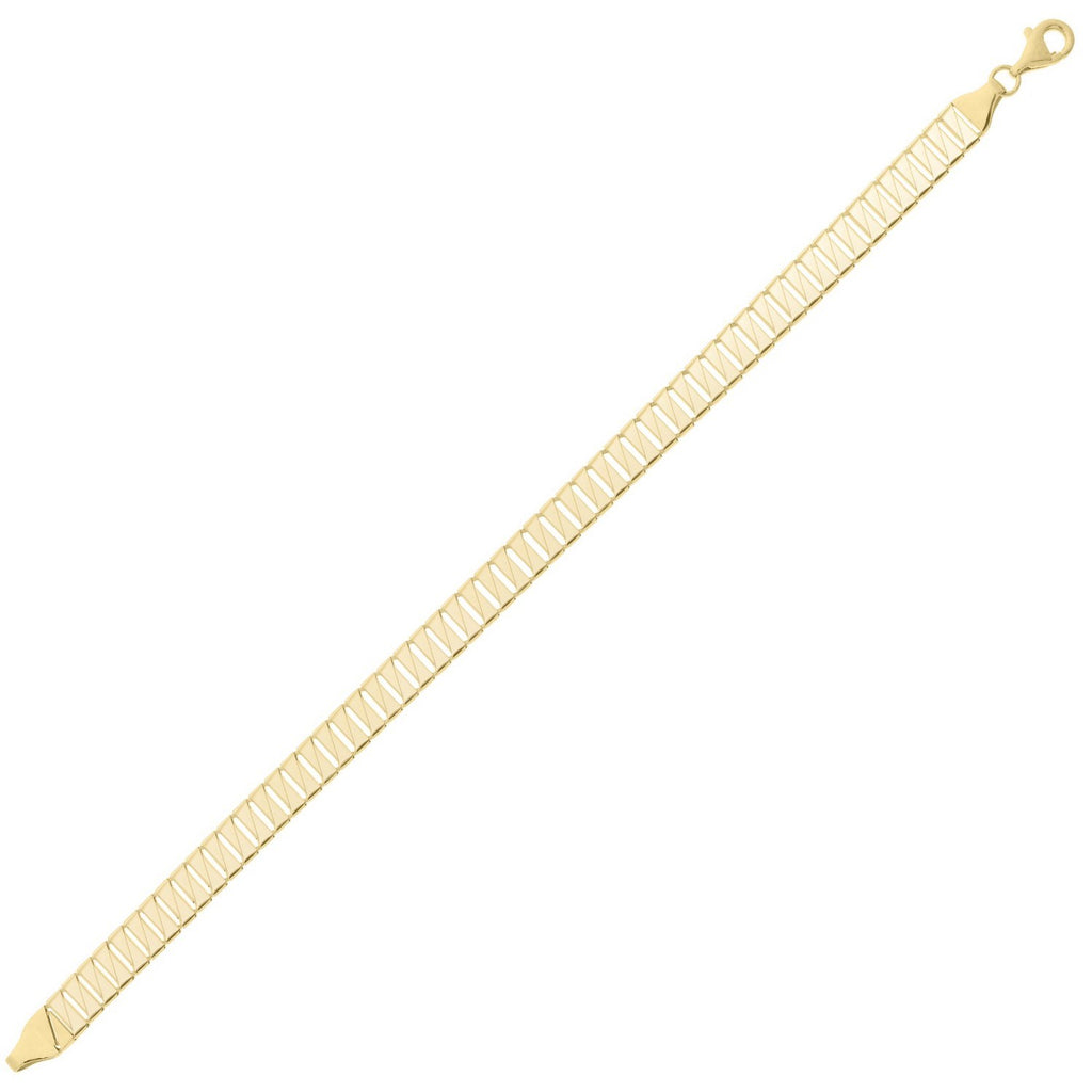 10K Yellow Gold Cleopatra Bracelet