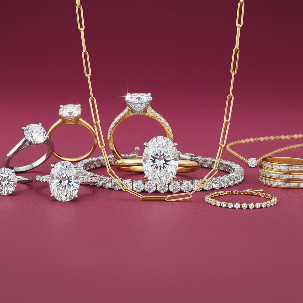 Luxury Jewelry Collection Banner