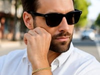 10k Yellow Gold Semi Solid Miami Cuban Bracelet (5.00 mm)